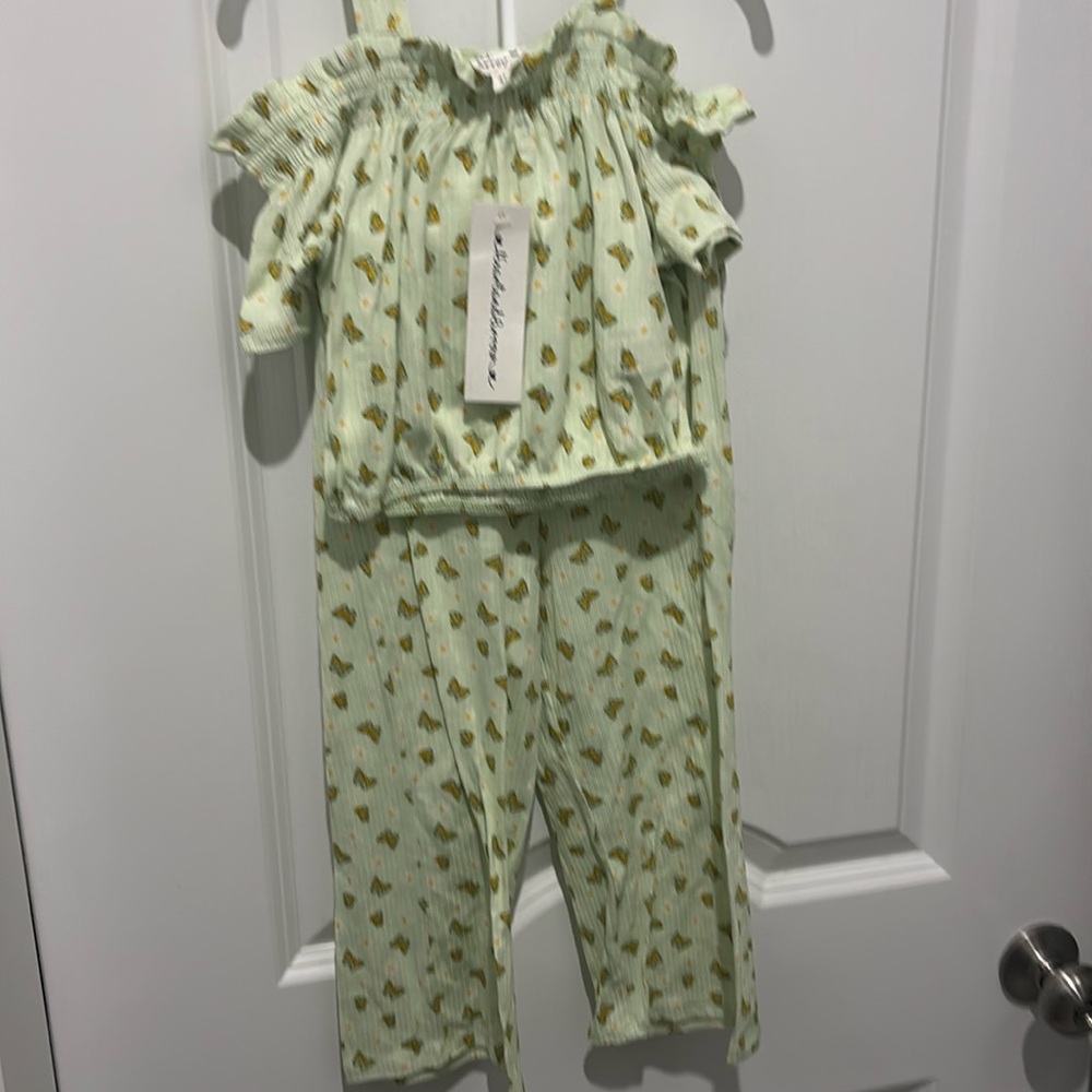Heart and arrow girls two piece lounge set